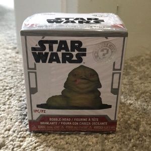 Small Funko Star Wars Jabba the Hutt bobble head